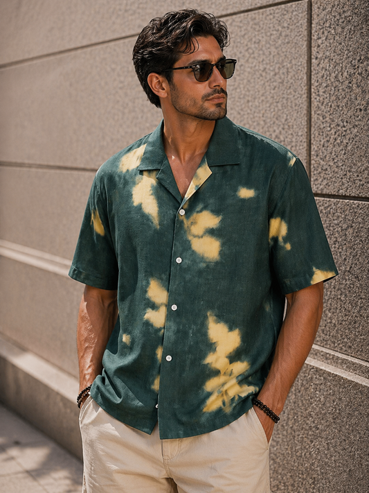 Forest Fade Tie-Dye Shirt