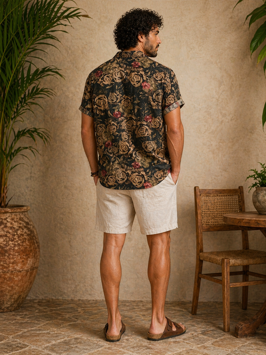 Tropical Print Shirt