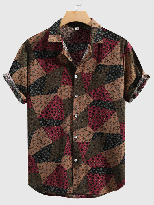 Men's Stylish Outdoor Casual Short-Sleeve Shirt