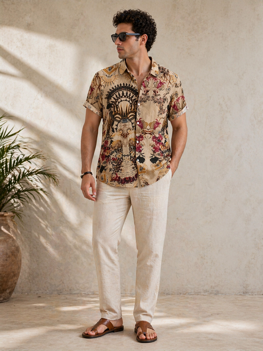 Casual Short-Sleeve Shirt