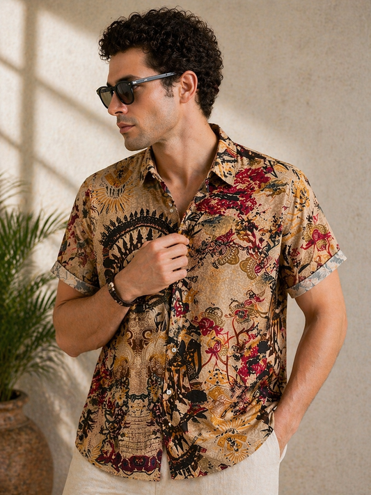Casual Short-Sleeve Shirt