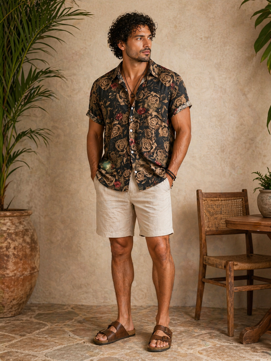 Tropical Print Shirt