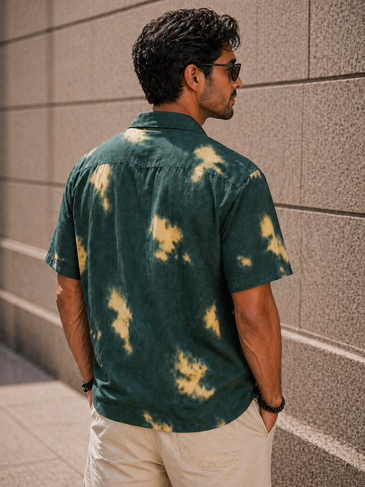 Forest Fade Tie-Dye Shirt